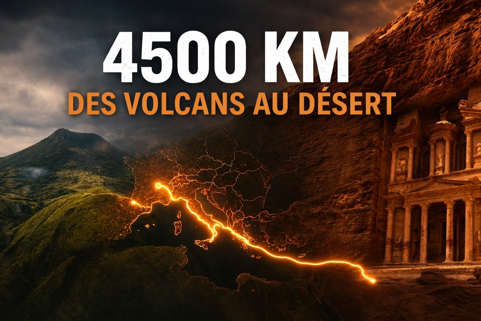 4500 Km Des Volcans au Désert
