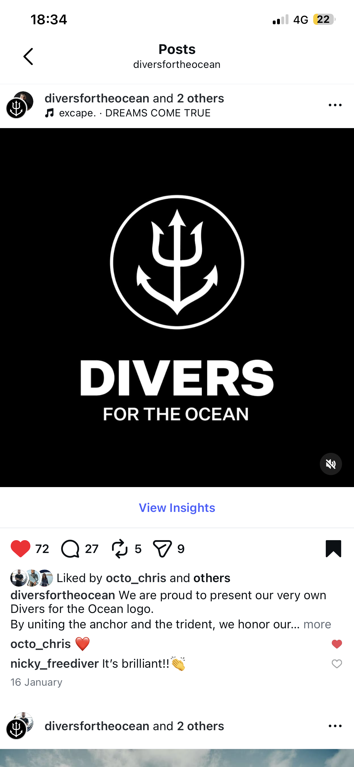 100km underwater swim 